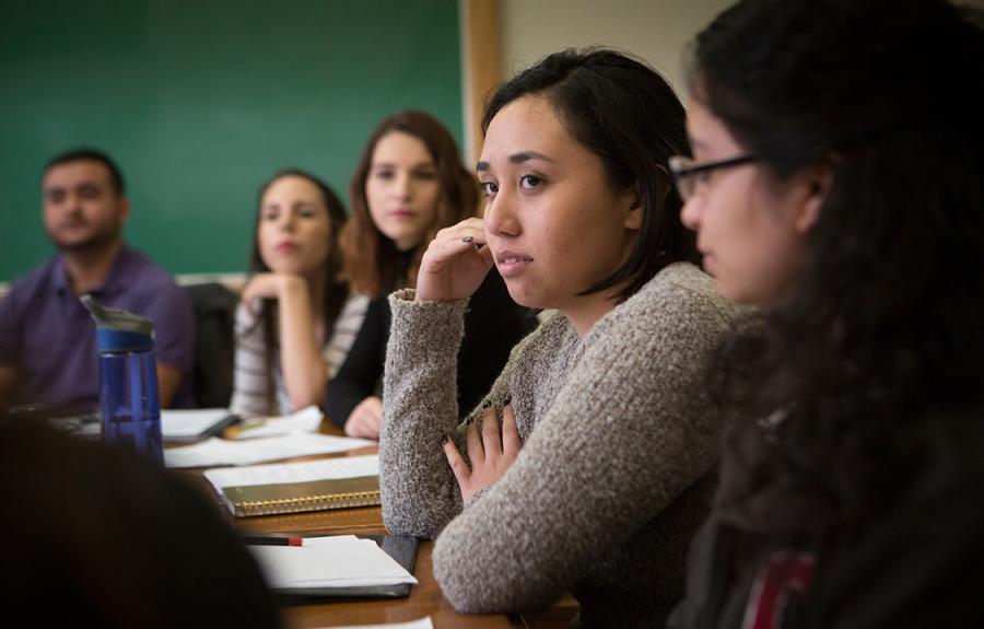 Students in LSP class 'Growing up Latino'