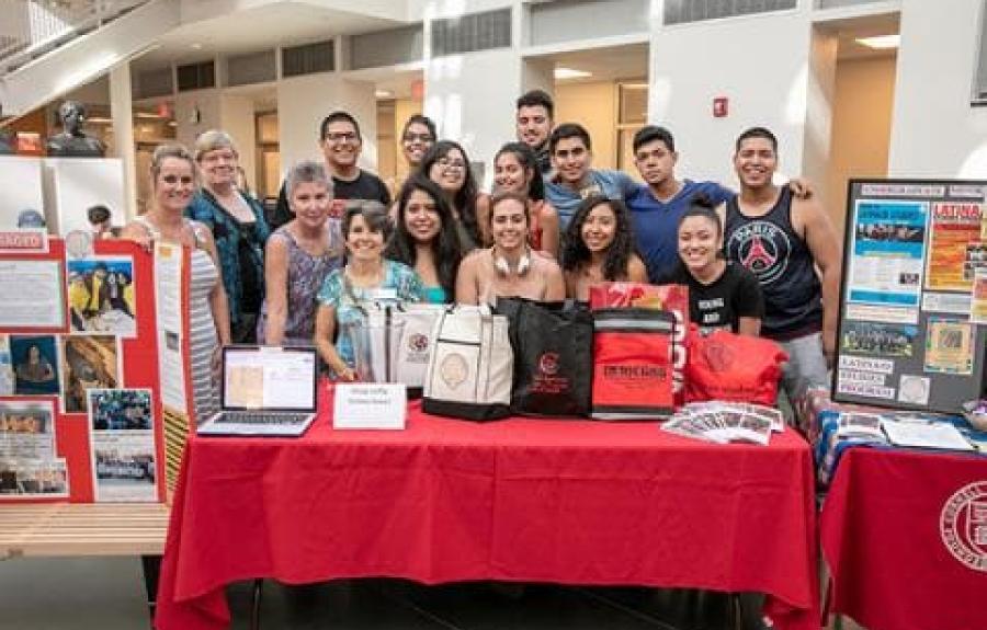 Representatives of the Latinx Student Success Office