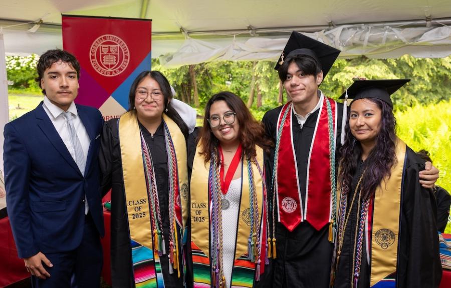 LSP students on graduation day