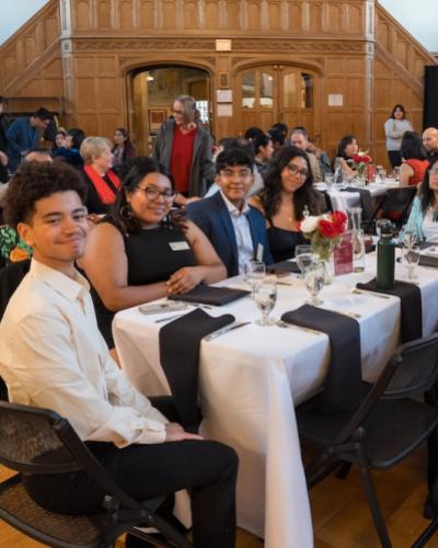 Students at the 2024 Unity Dinner