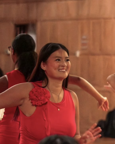 Salsa Palante memebers dancing