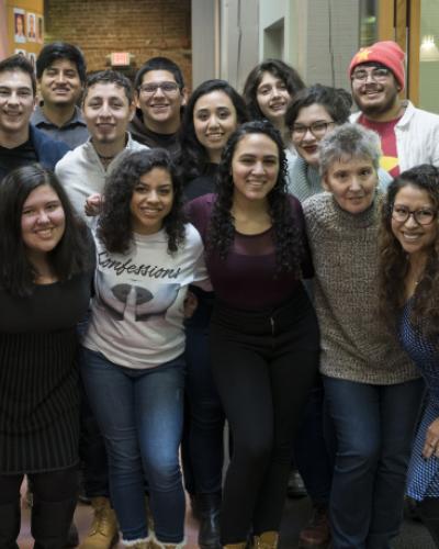 Picture of Cornell University students