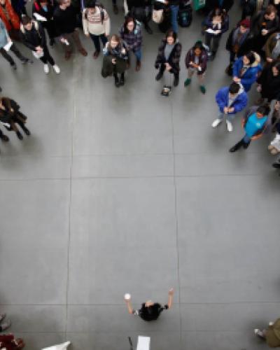 Picture of Cornell University students