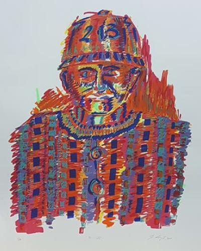 Picture of silent auction artwork