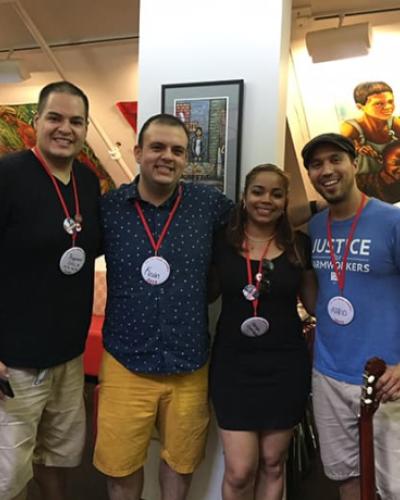 Picture of Alumni during 2018 reunion weekend 