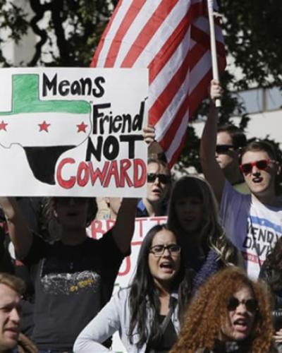 Picture of protesters
