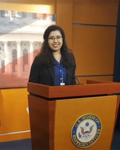 Picture of student from the U of Puerto Rico 