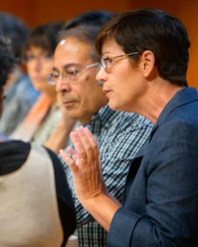 Picture of faculty and students